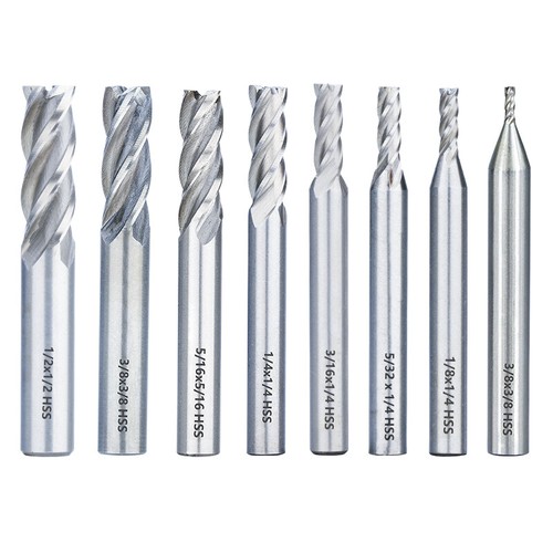 Set end mill flute - set,
