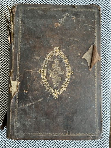 Welsh family bible 1874 - welsh,