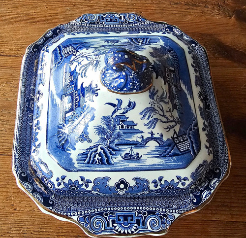 Vintage burleigh ware willow - burleigh,