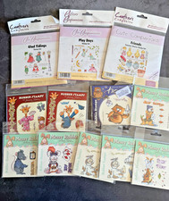 Bulk Lot 13x Craft Stamps -