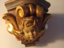 Vintage putti/cherub. Carved
