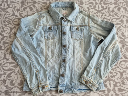 Light blue denim jacket - denim, girls