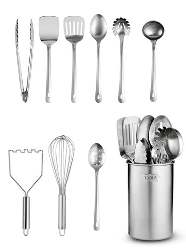 Pcs stainless steel kitchen - 10,