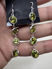 925 Sterling Silver Peridot