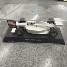 Rare Scalextric Dallara Indy Car White.