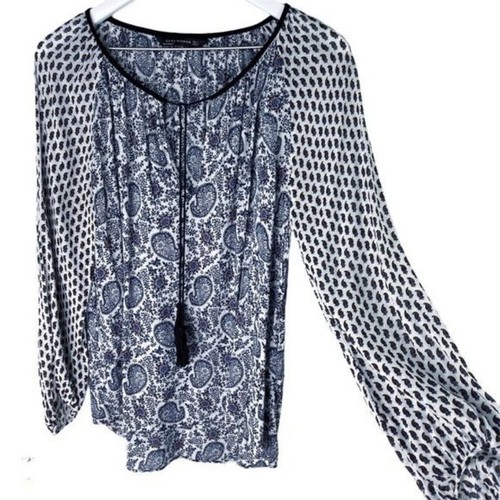 Zara boho paisley peasant - boho,