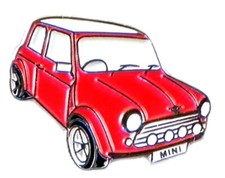 Mini Cooper Car Red Metal