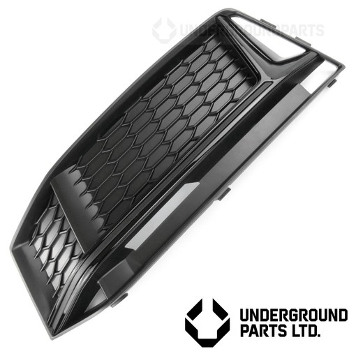 Audi fog grille black - s4,