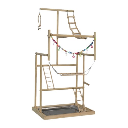 Parrot playstand perch - playstand,