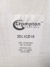 DOL STARTER NO OVERLOAD 220/240V 1PH 50/60HZ- MAX 12A S3000 WITH ISOLATOR 3DL1CZ