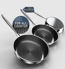Set of 3 Frying Pans, 26 cm +