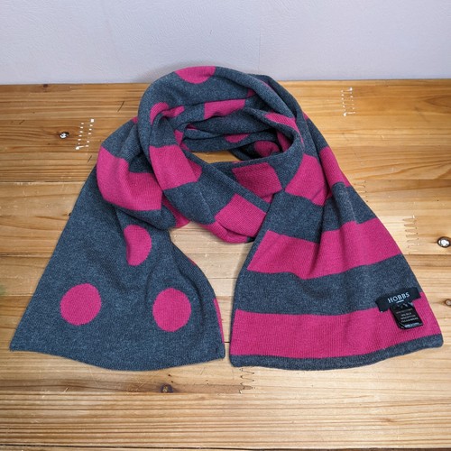 Hobbs scarf reversible silk - hobbs,