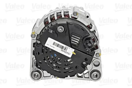 Alternator with belt - , pulley