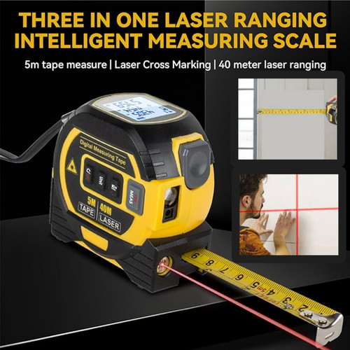 Laser tape measure 1 - in,
