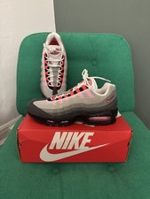 Nike Air Max 95 Solar Red 110s Mens Trainers Size UK 9.5 New Neon reds 🔥🔥