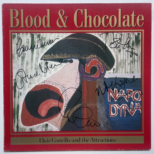 Signed elvis costello - signed,