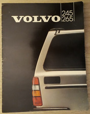 Volvo 245 / 265 Estate Range Brochure 1982 - DL  GL  GLE  GLT