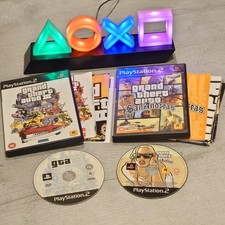 Grand Theft Auto 3 & GTA San Andreas - PS2 Bundle - 2x Games - Complete & Tested
