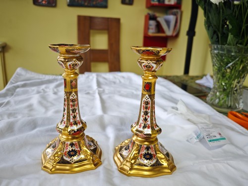 Crown derby imari 1128 - crown,