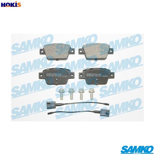 Brake pad set - pad,