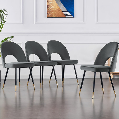 Dining chairs velvet - chairs,