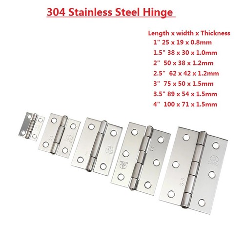 304 stainless steel mini hinge - 304,