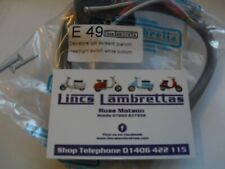  Lambretta casa s3 casa E49 sx/tv/lis white button light switch.