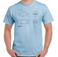Mini Cooper T-Shirt Blueprints
