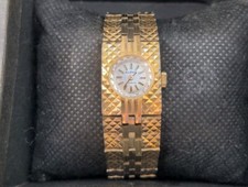 Vintage Alpha Gold Tone, Bracelet Style, Mechanical Watch - Working