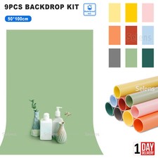 9pcs Photo Backdrop Paper Roll