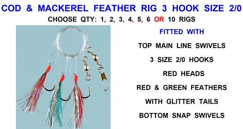 Cod mackerel red green - &,