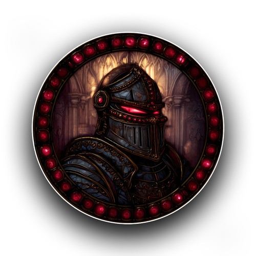 Gothic knight demon horror - gothic,