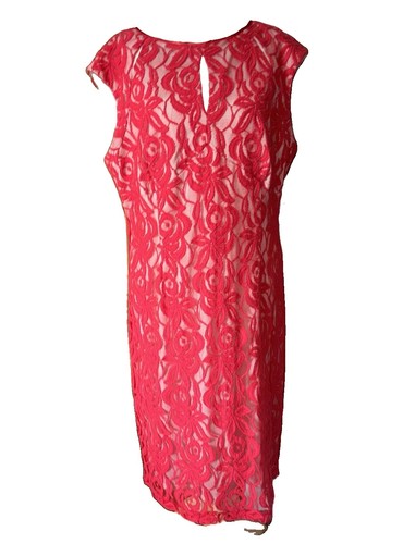 Wallis red hot floral lace - wallis,
