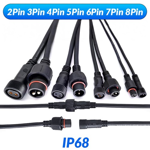 2pin 8pin waterproof - -,