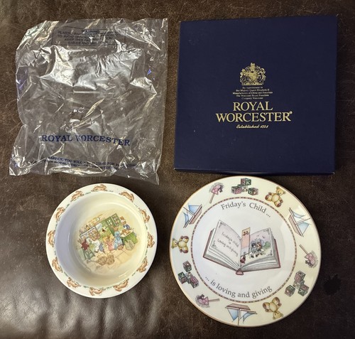 Royal worcester plate - worcester, 8.5