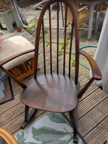Vintage ercol dark wood - dark,