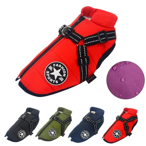 Dog coat waterproof with - dog,