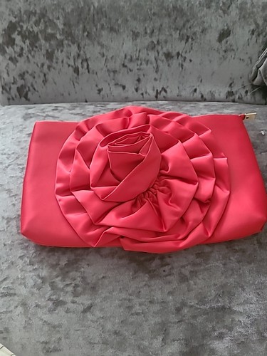 Red clutch bag shein used - bag,, shein,