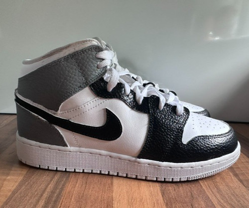 Nike air jordan mid white - air,