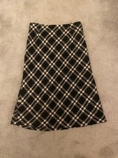 Olson Wool Skirt. Uk 10. Black