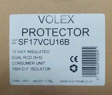 VOLEX SF17VCU16B 10WAY DUAL