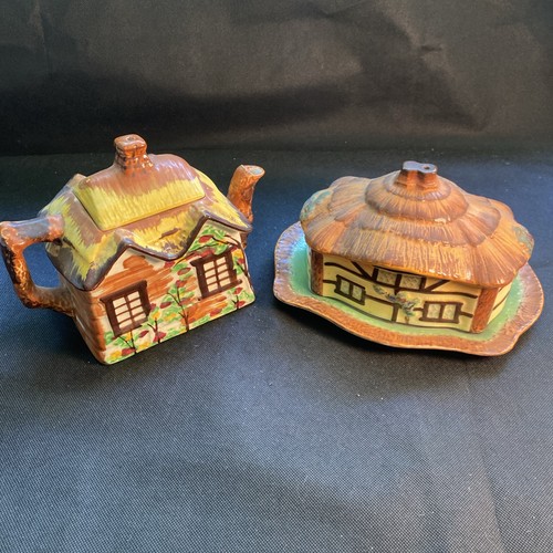 Vintage cottage ware - ware, teapot