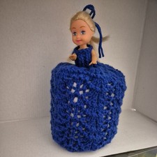 Retro Toilet Roll Cover Doll