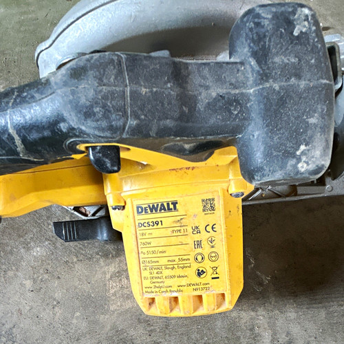Dewalt dcs391 18v ion - dcs391, 165mm