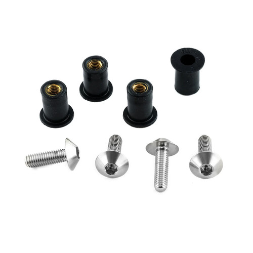 Screen bolt kit stainless - screen,