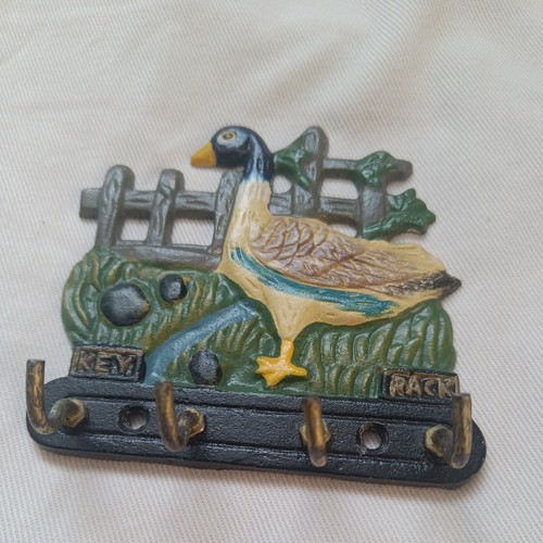Vintage cast iron key - vintage,