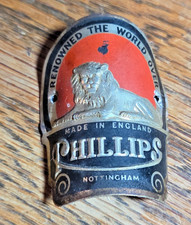 Vintage Phillips Head Badge
