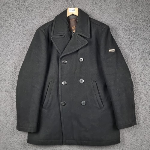 Gas pea coat mens small - pea, s
