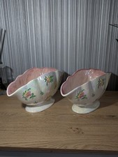 Vintage Pair Of Maling Lustre