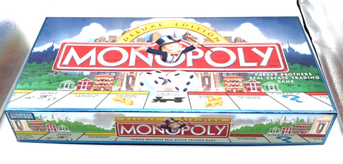 Vintage monopoly deluxe - vintage,